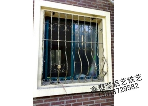 錫林郭勒鐵藝護窗設計
